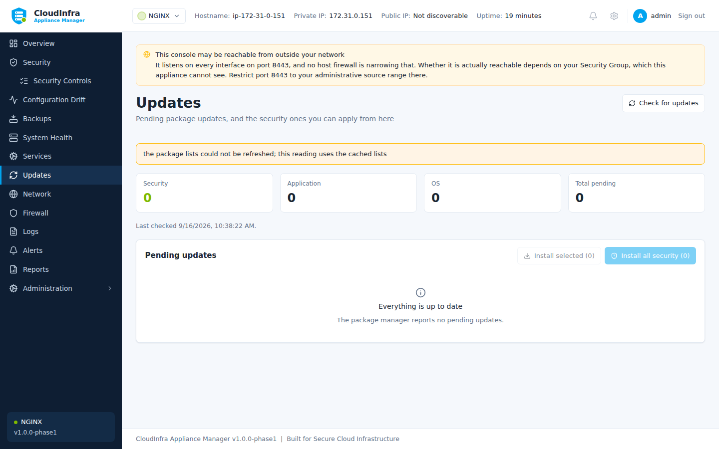 Updates